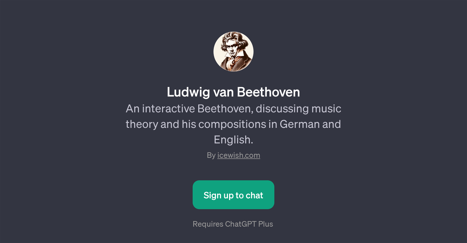 Ludwig van Beethoven website