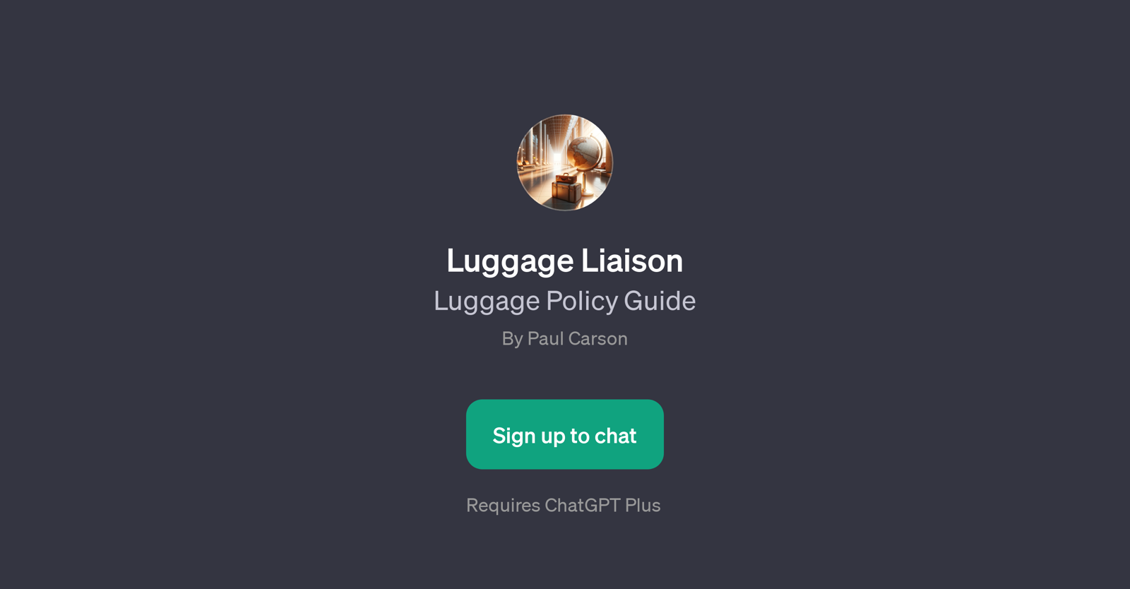Luggage Liaison website