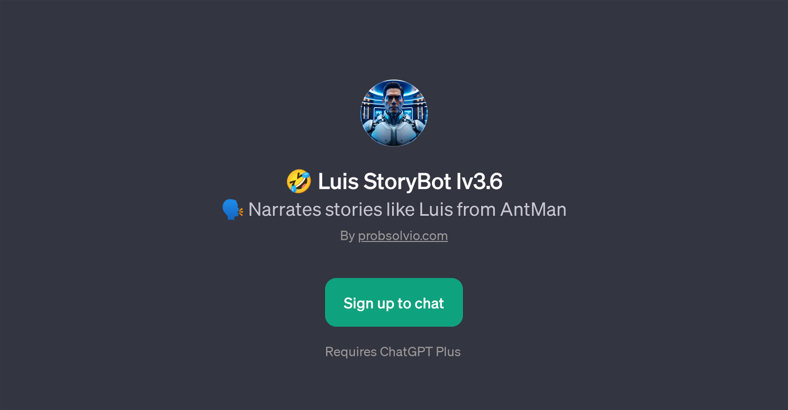 Luis StoryBot lv3.6 website
