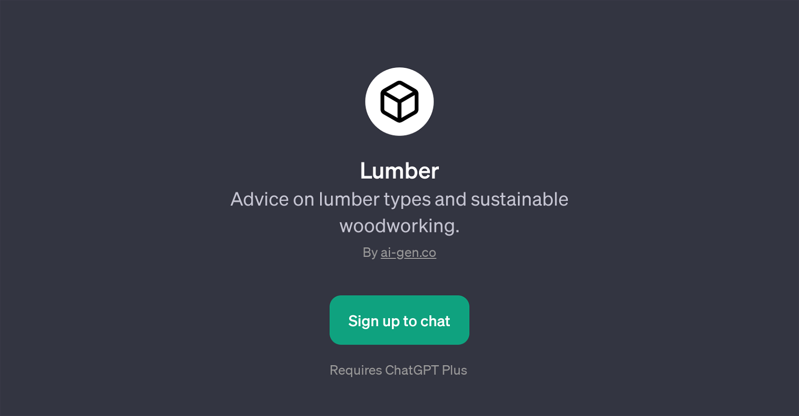 Lumber website