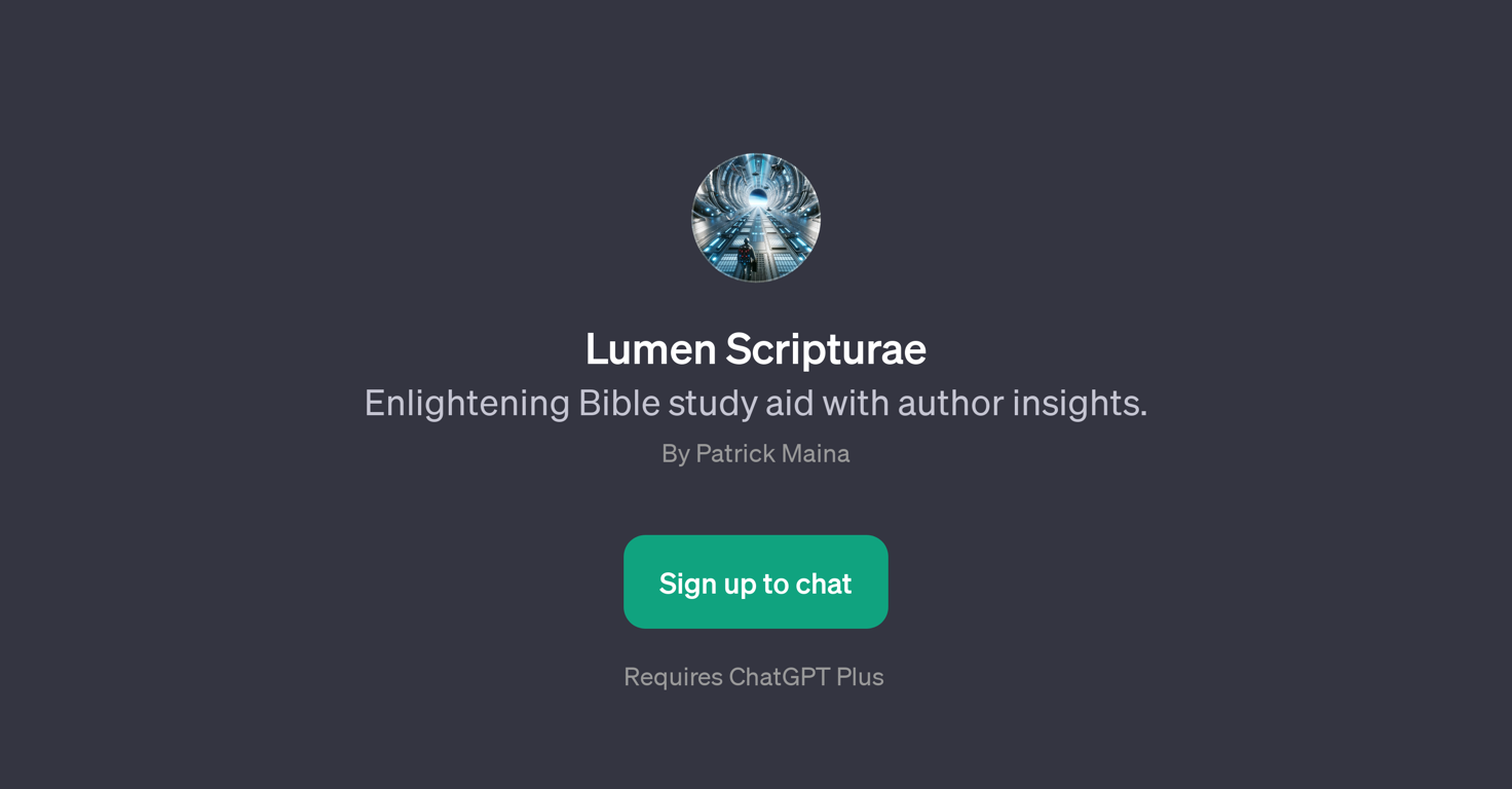 Lumen Scripturae website