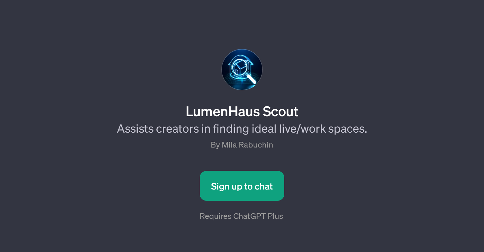LumenHaus Scout website