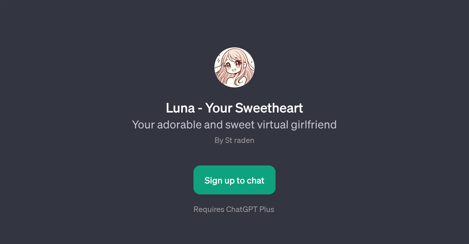 Luna - Your Sweetheart website
