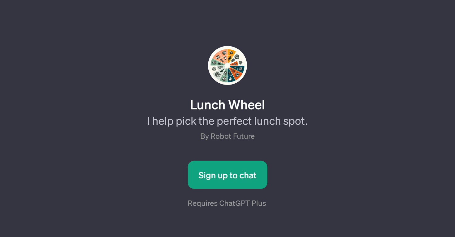 Lunch Wheel website