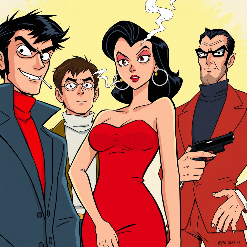 LUPIN III IMAGE GENERATOR website