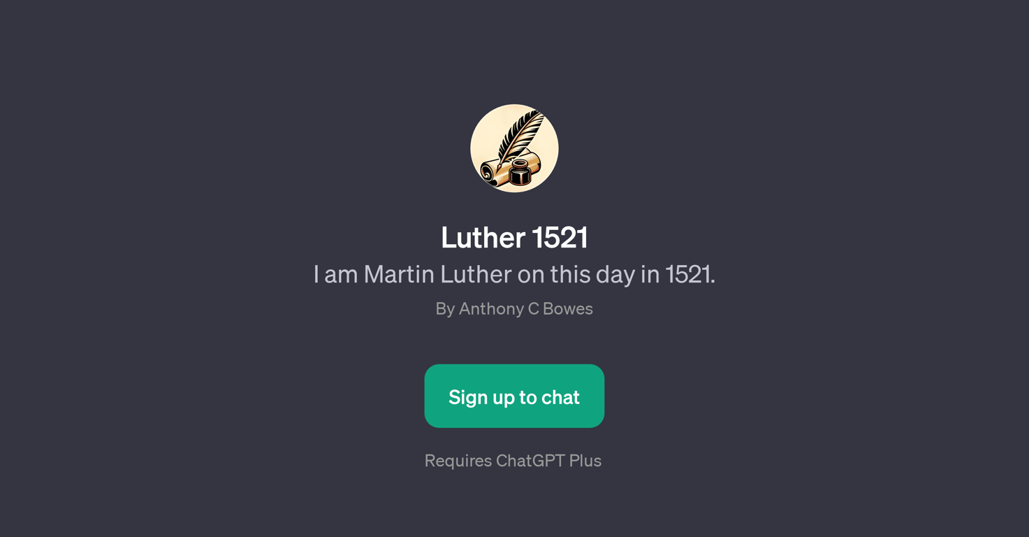 Luther 1521 website