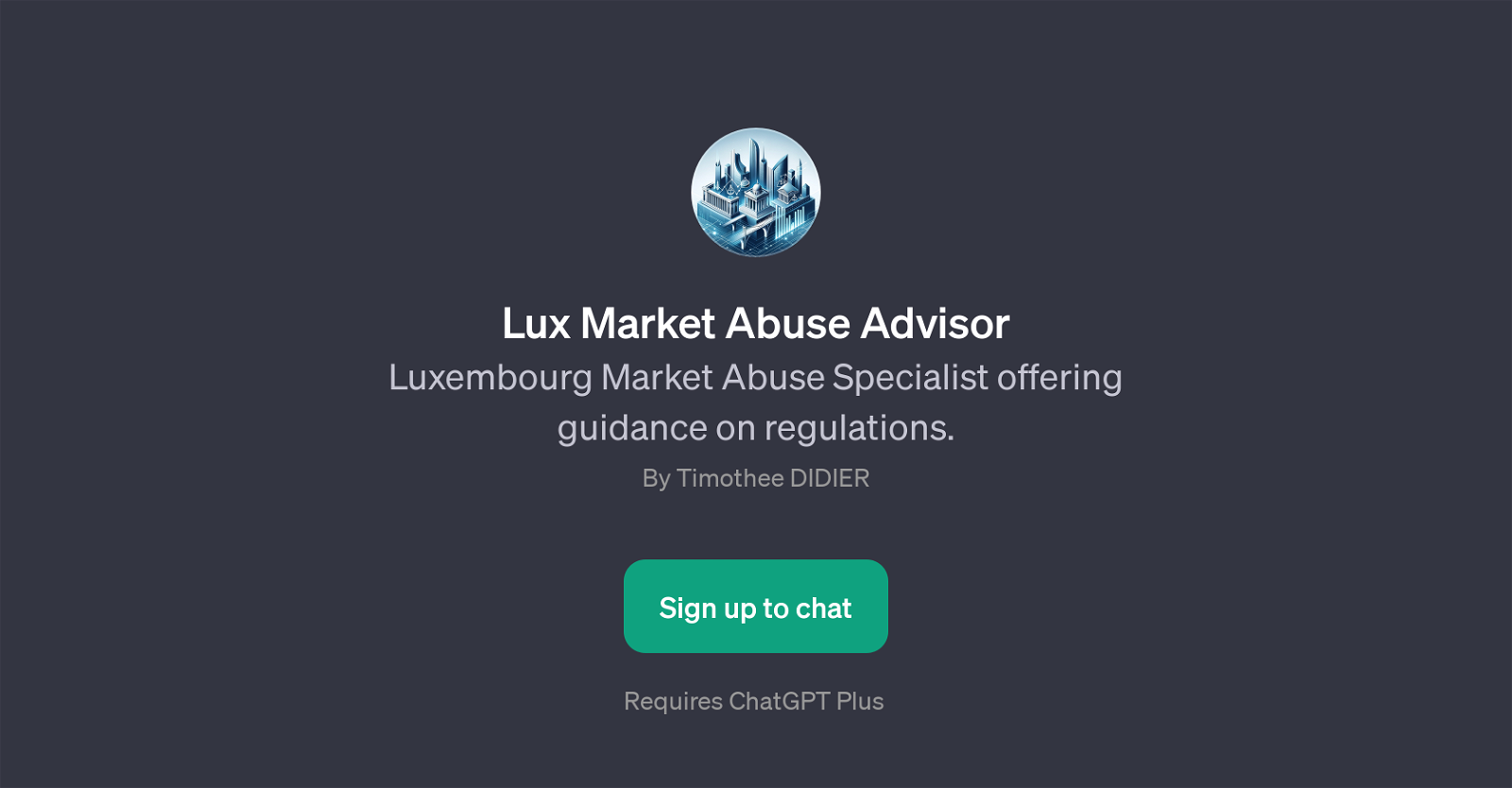Lux Market Abuse Advisor website