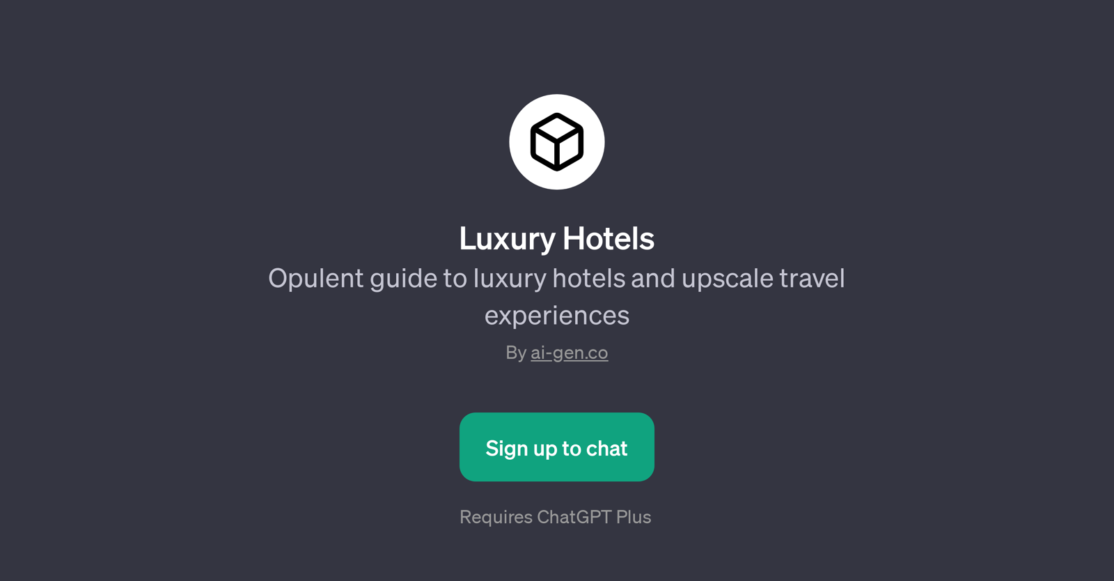 Luxury Hotels website