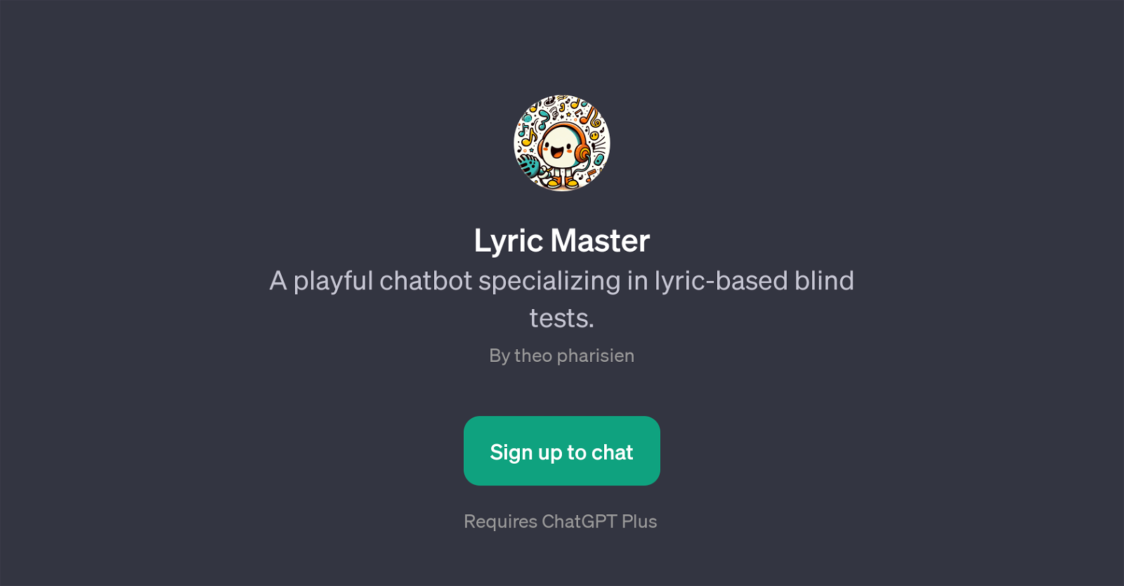 Lyric Master website