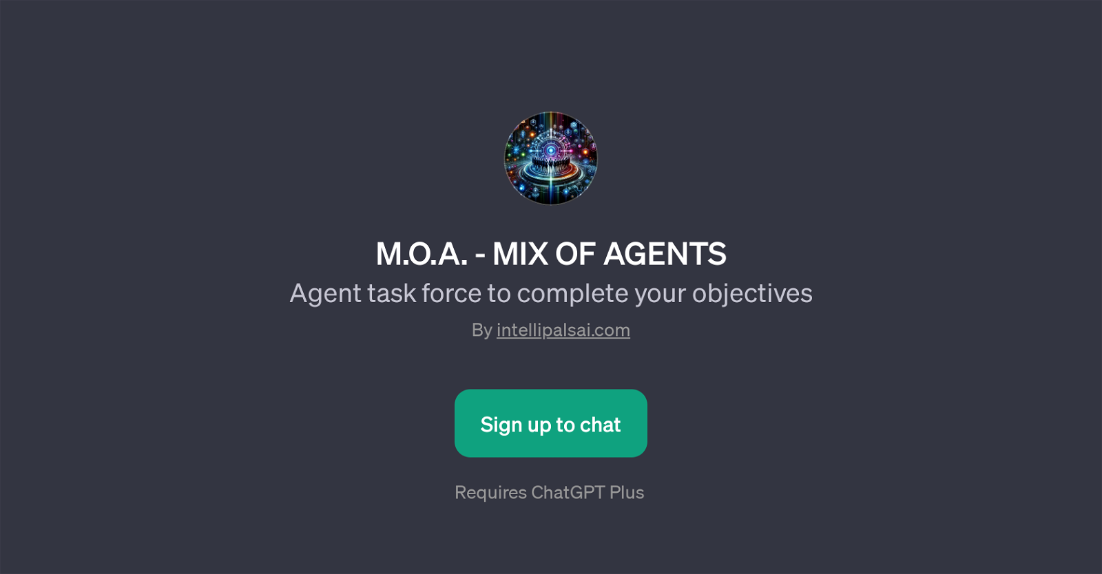 M.O.A. - MIX OF AGENTS website