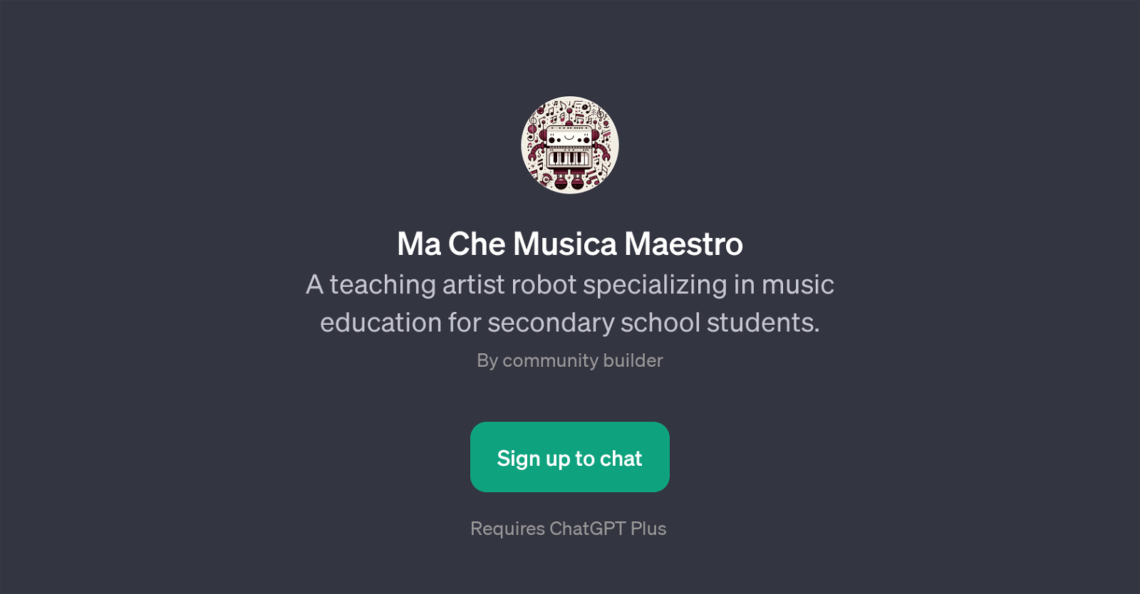 Ma Che Musica Maestro website