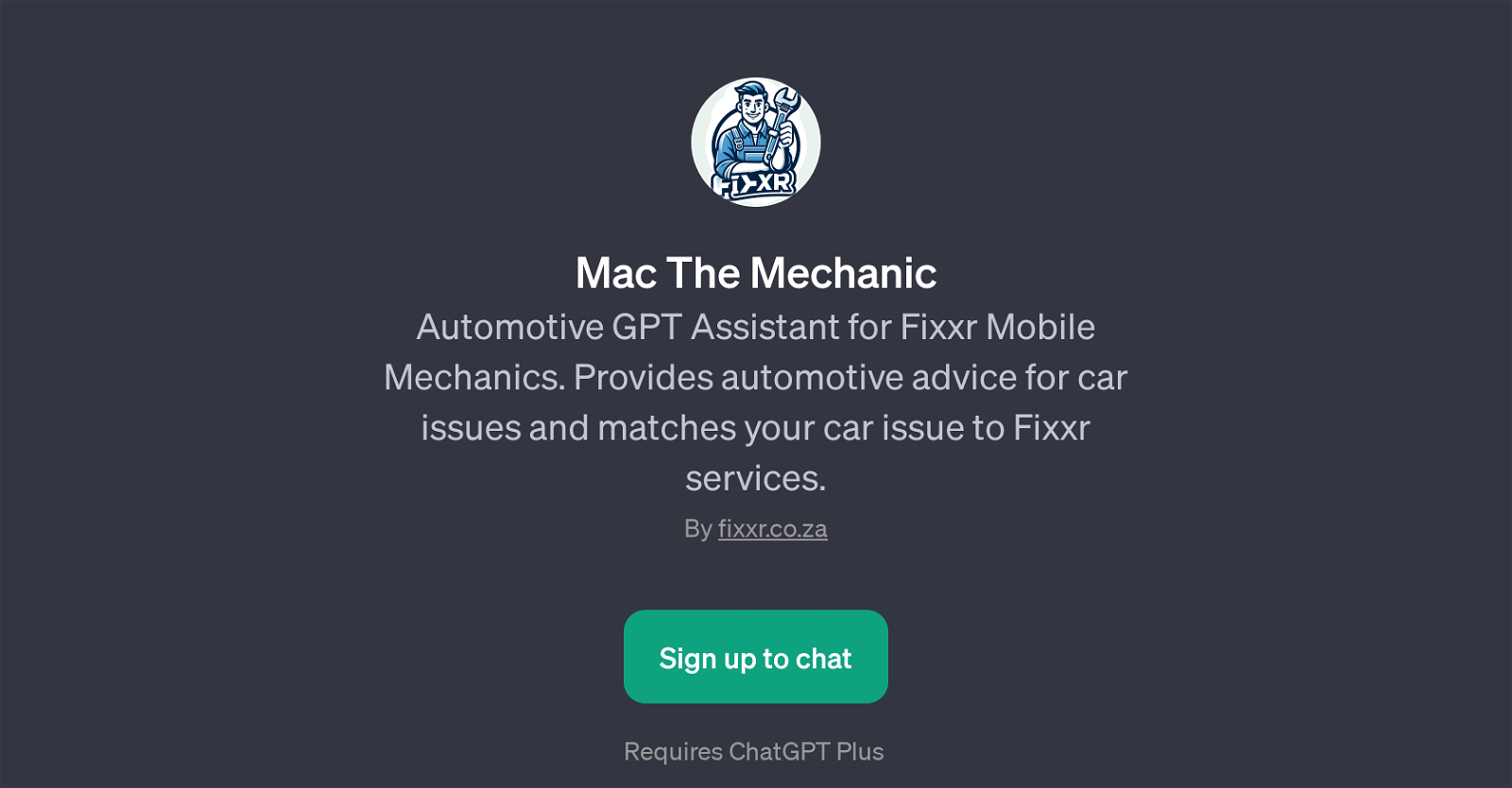 Mac The Mechanic website