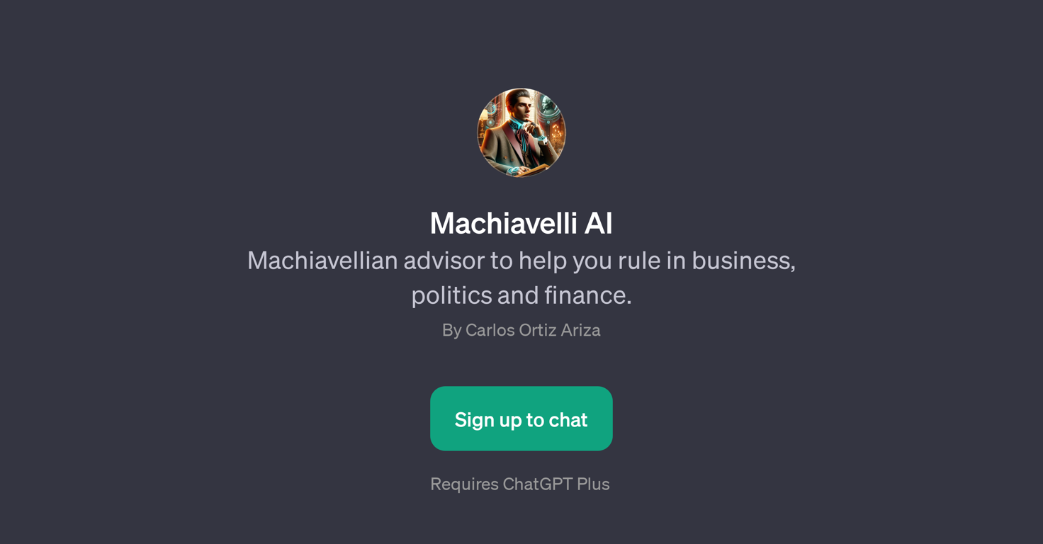 Machiavelli AI website