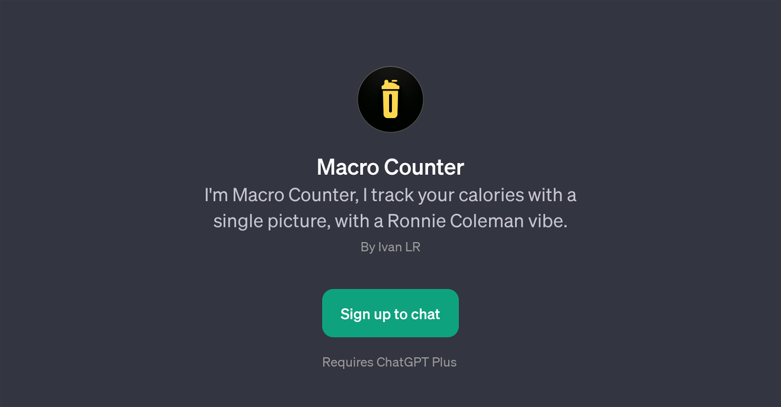 Macro Counter website
