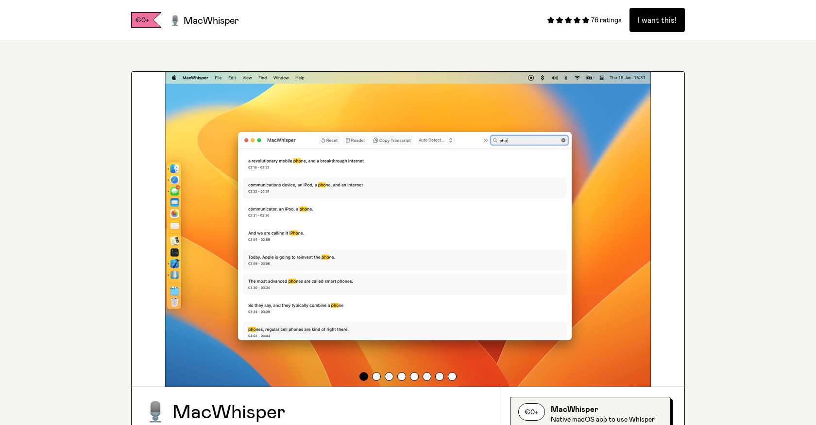 mac whisper download