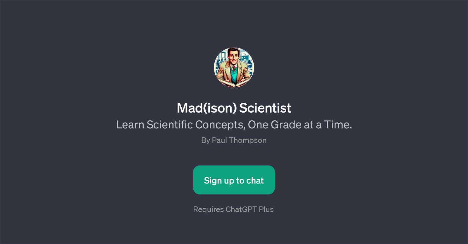 Mad(ison) Scientist website