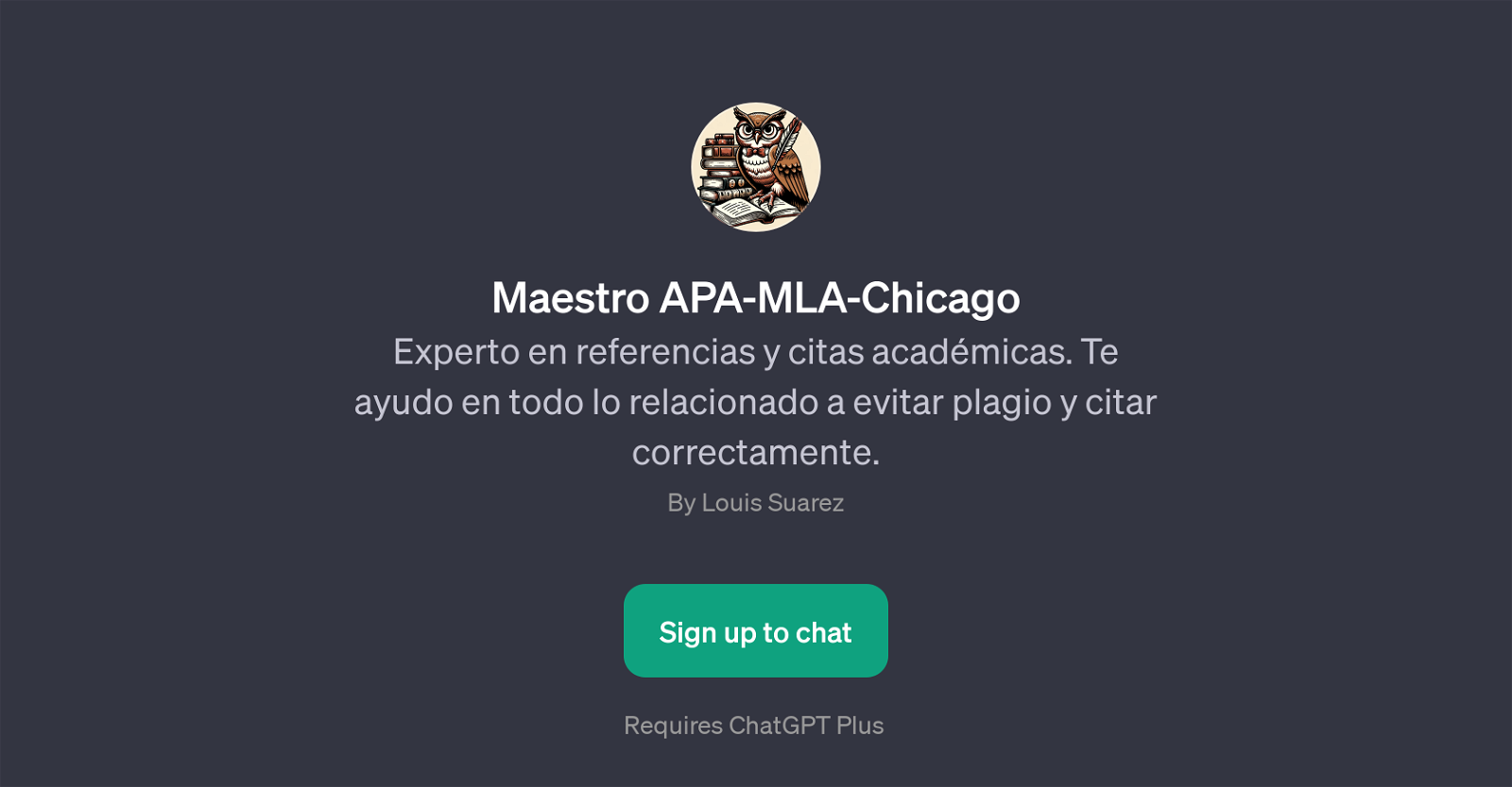 Maestro APA-MLA-Chicago website