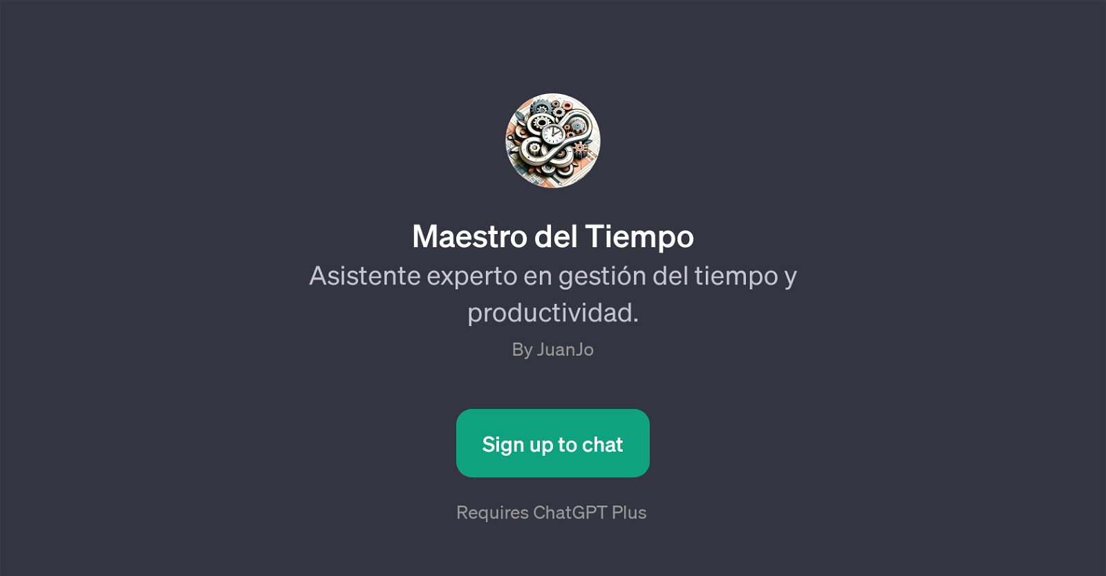 Maestro del Tiempo website