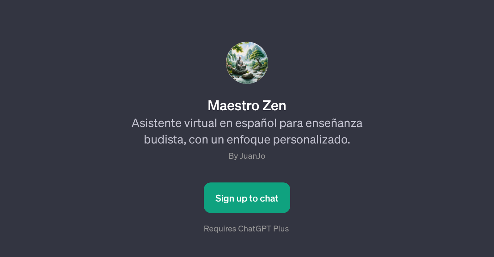 Maestro Zen website