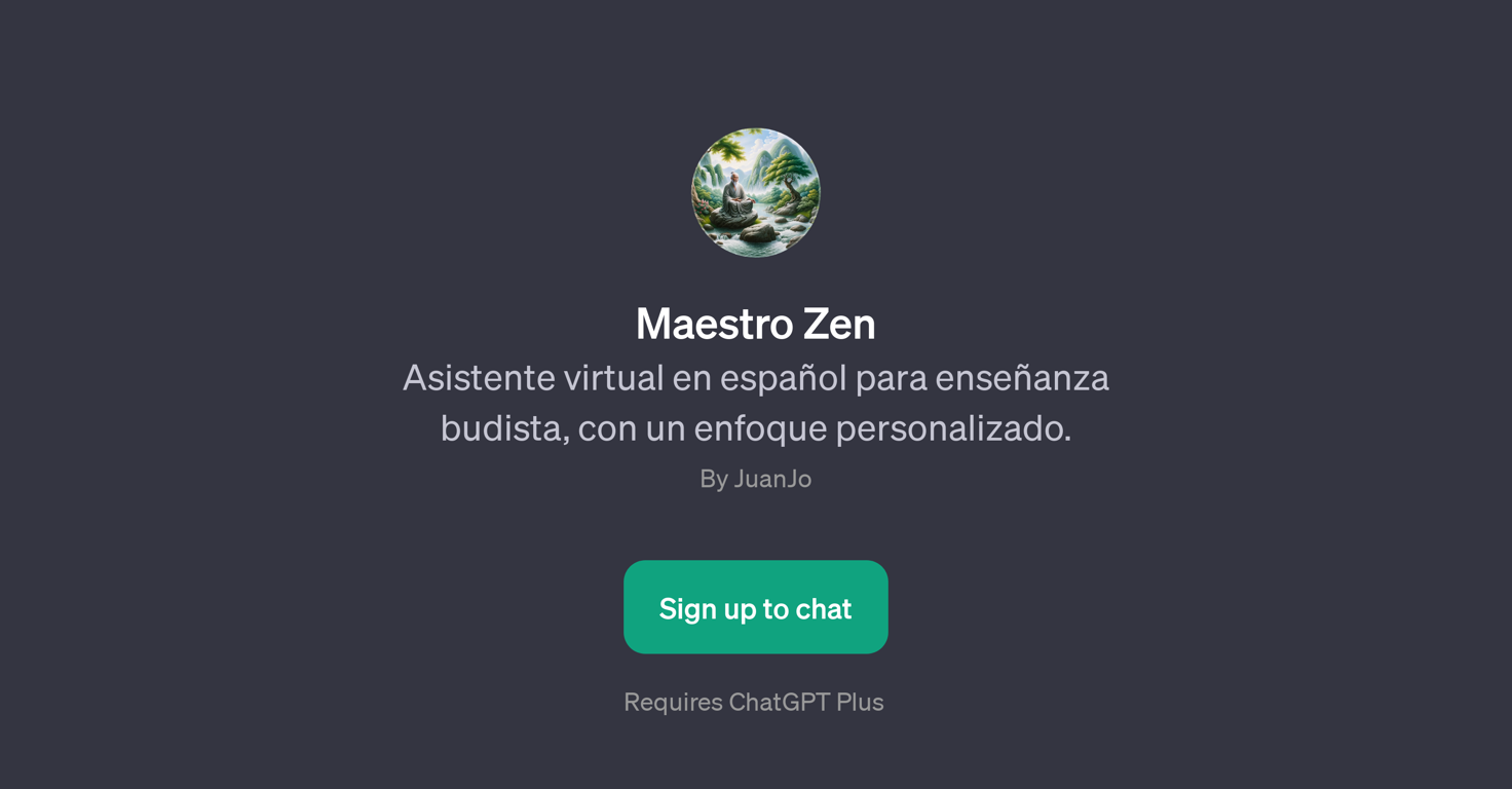 Maestro Zen website
