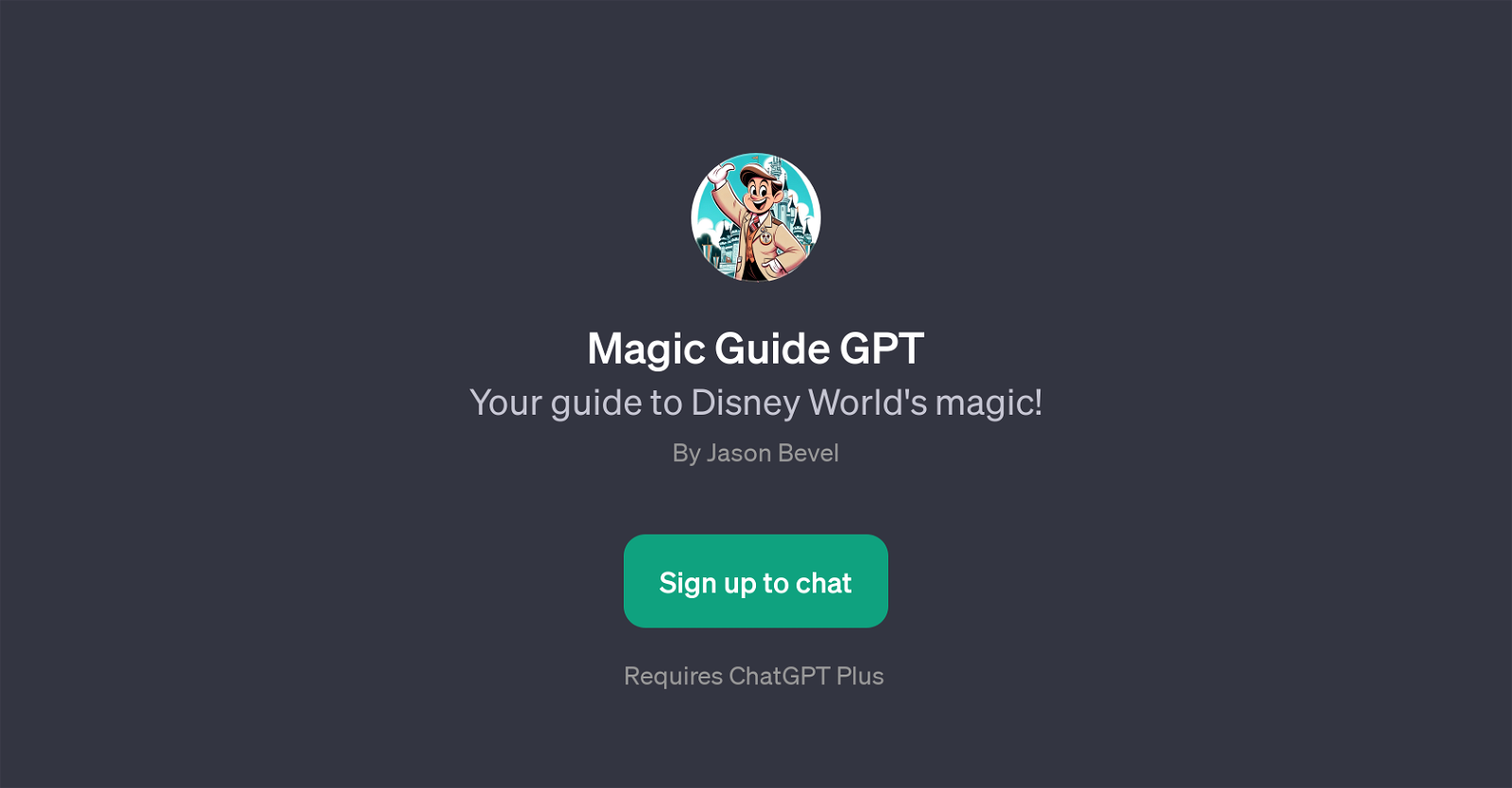 Magic Guide GPT website