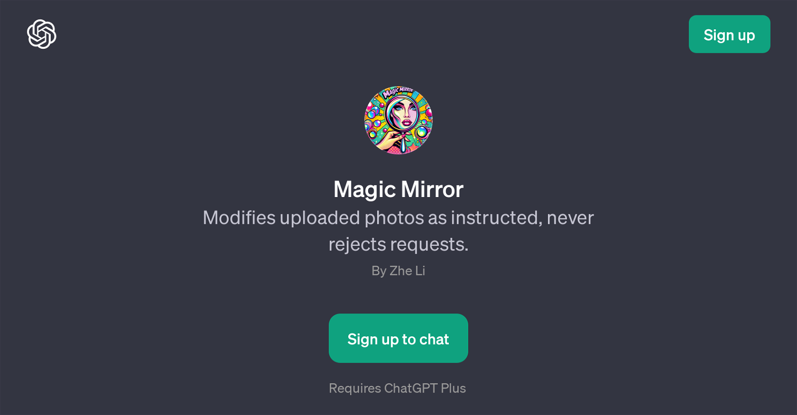 Magic Mirror website