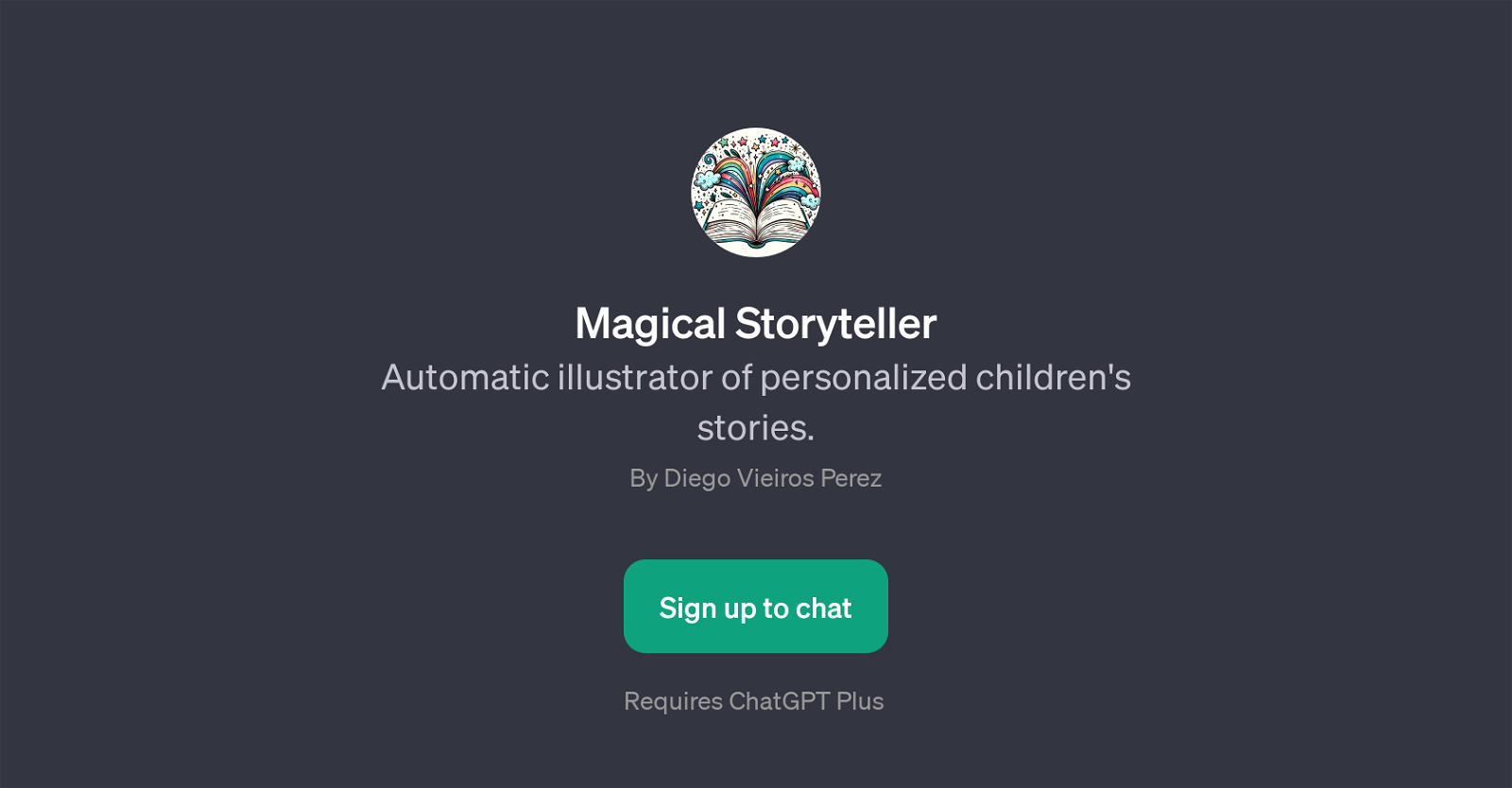 Magical Storyteller website