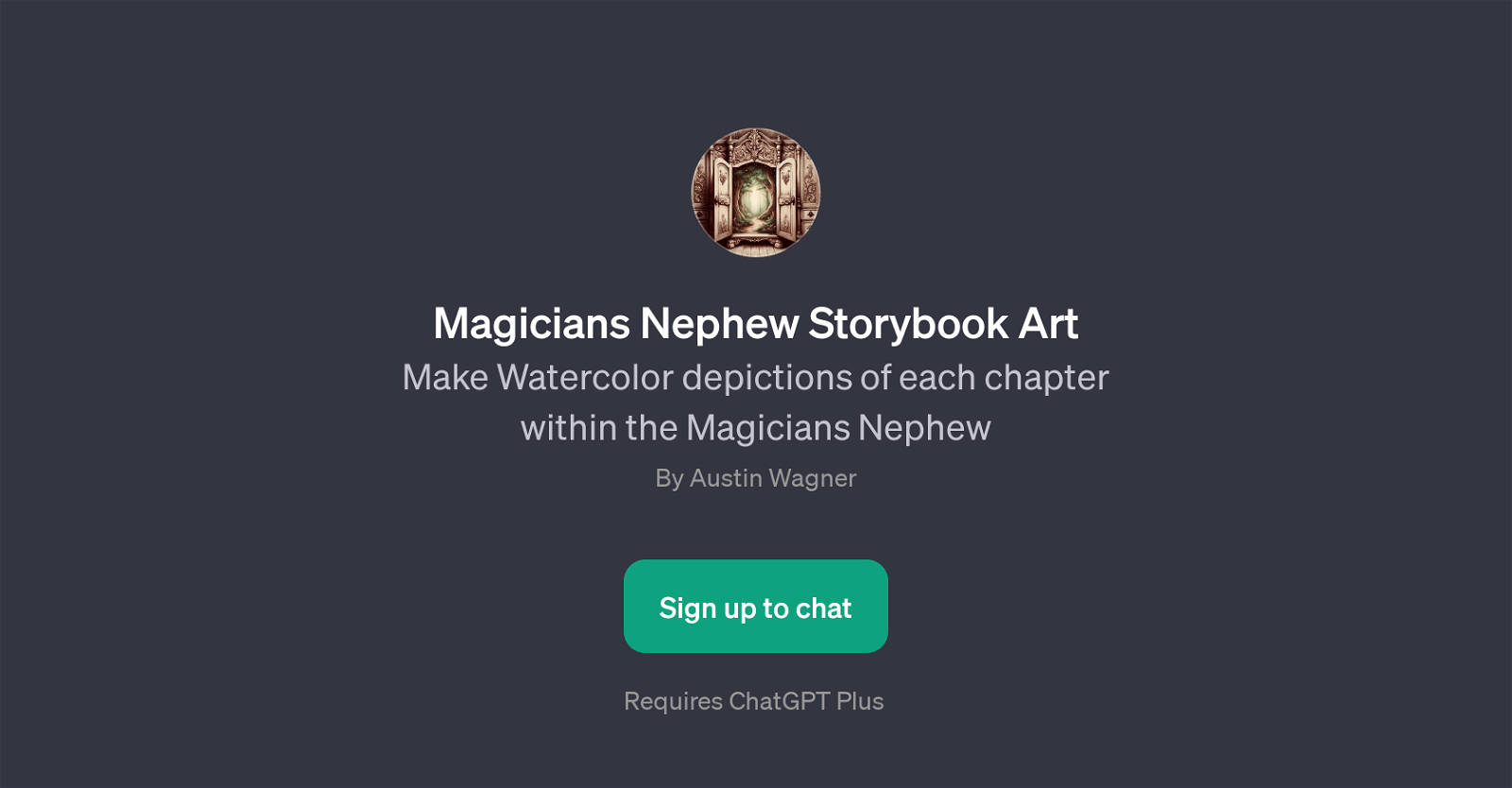 Magicians Nephew Storybook Art website