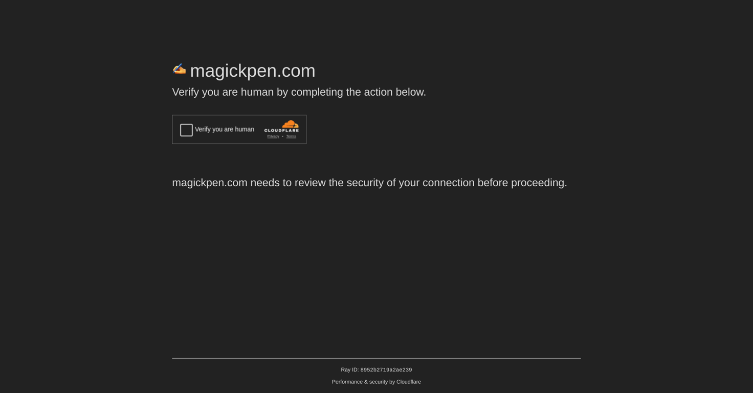 Magickpen website