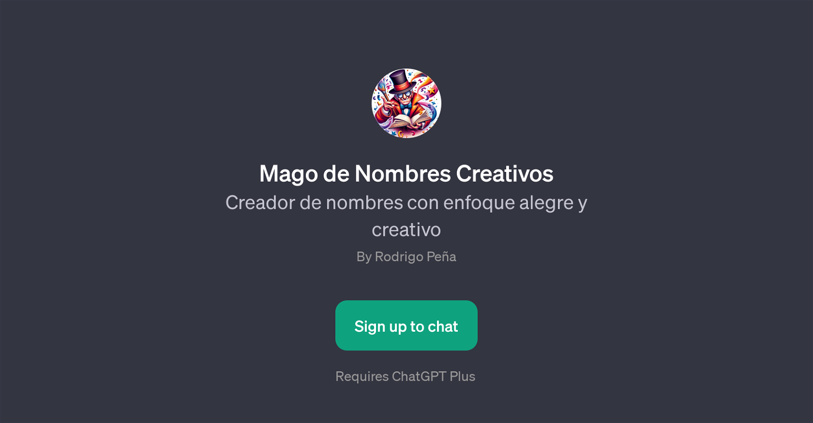 Mago de Nombres Creativos website