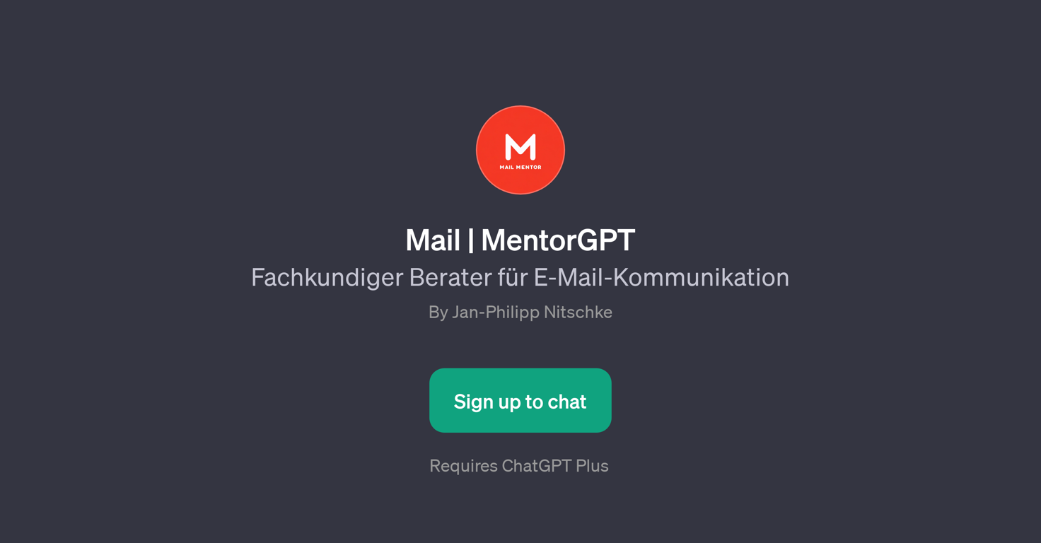 Mail | MentorGPT website