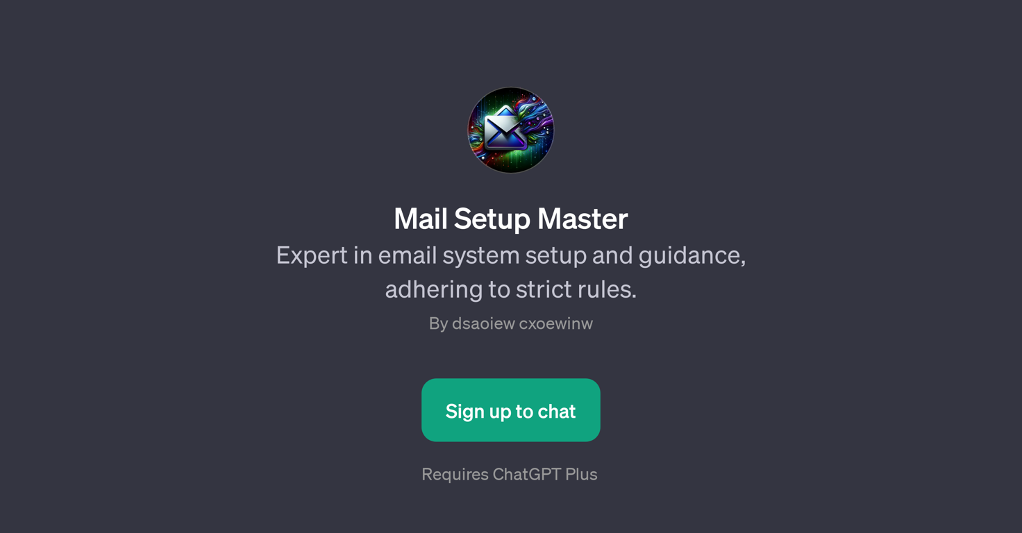 Mail Setup Master website