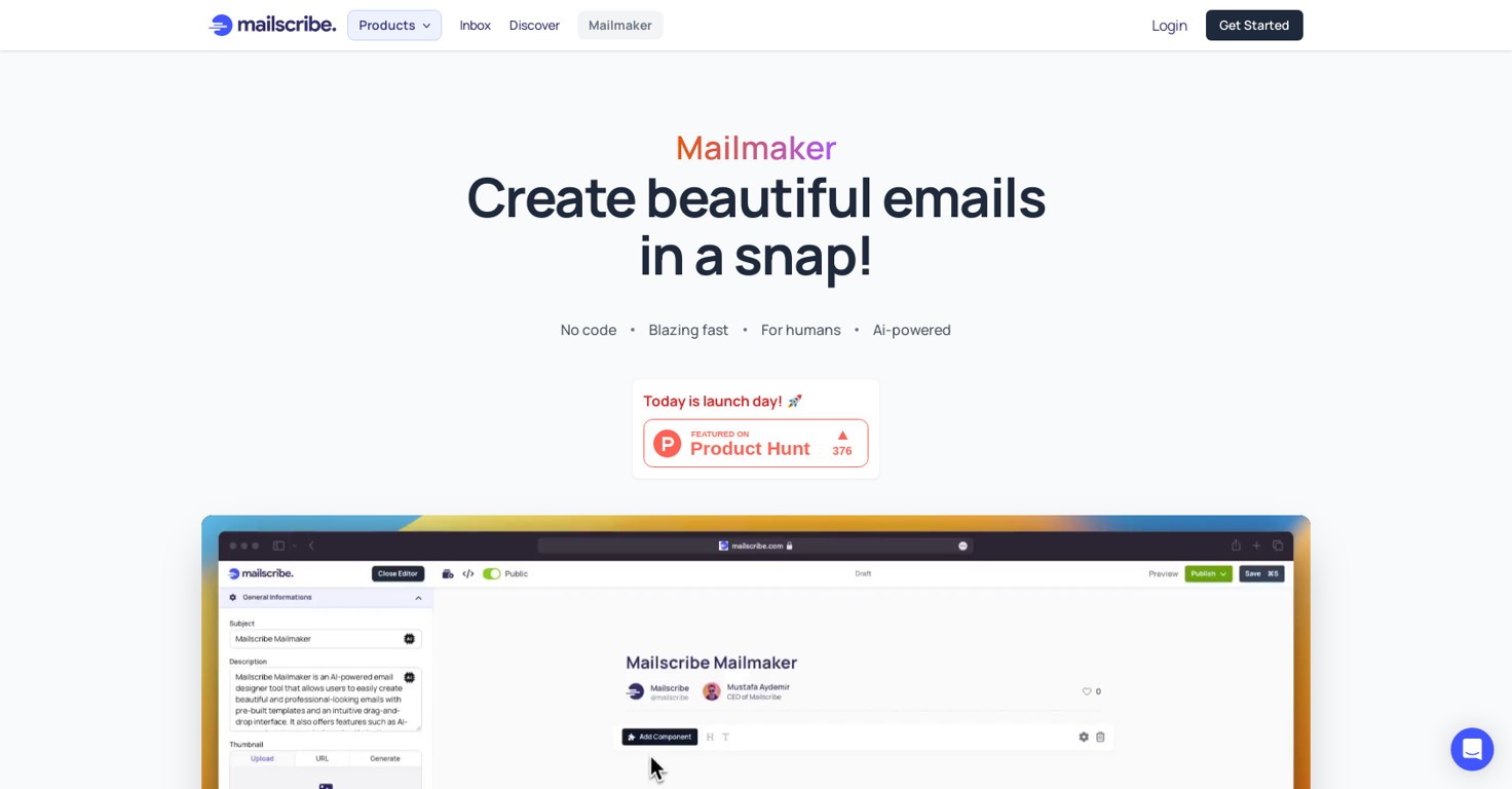 Mailmaker by Mailscribe website