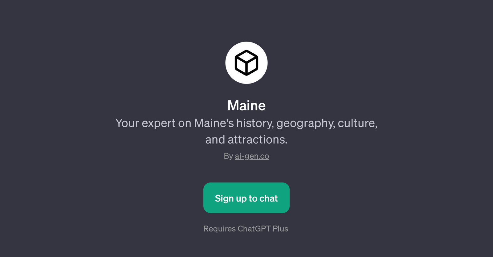 Maine website