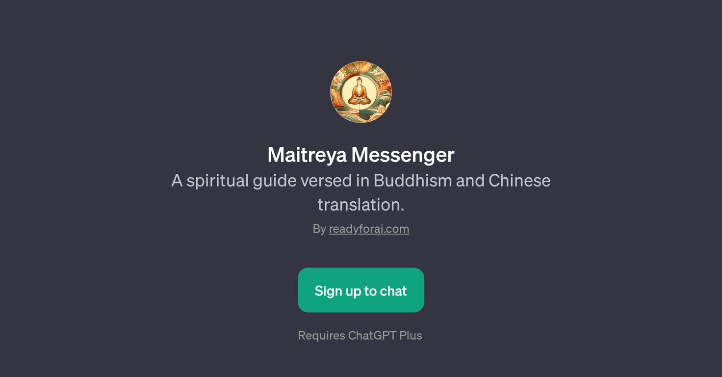 Maitreya Messenger website