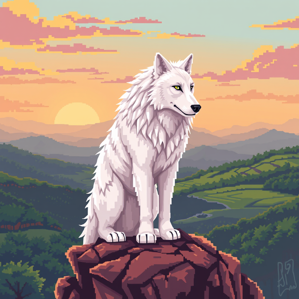 Majestic Pixel Art website