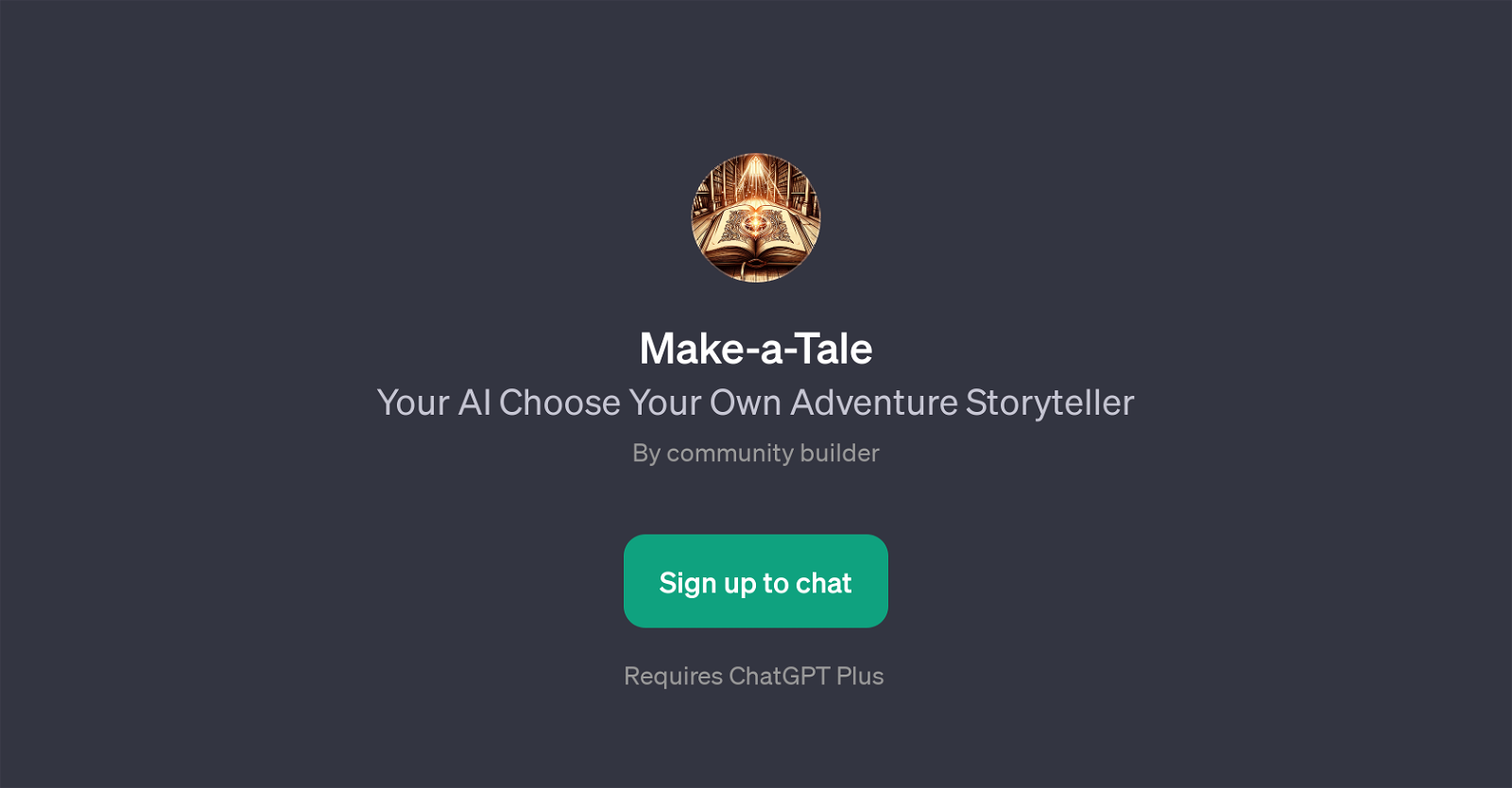 Make-a-Tale website
