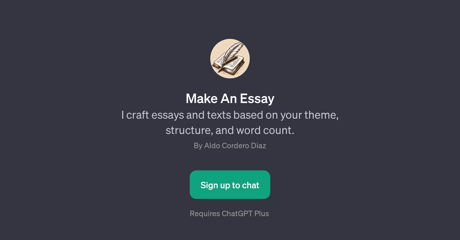 Make An Essay website