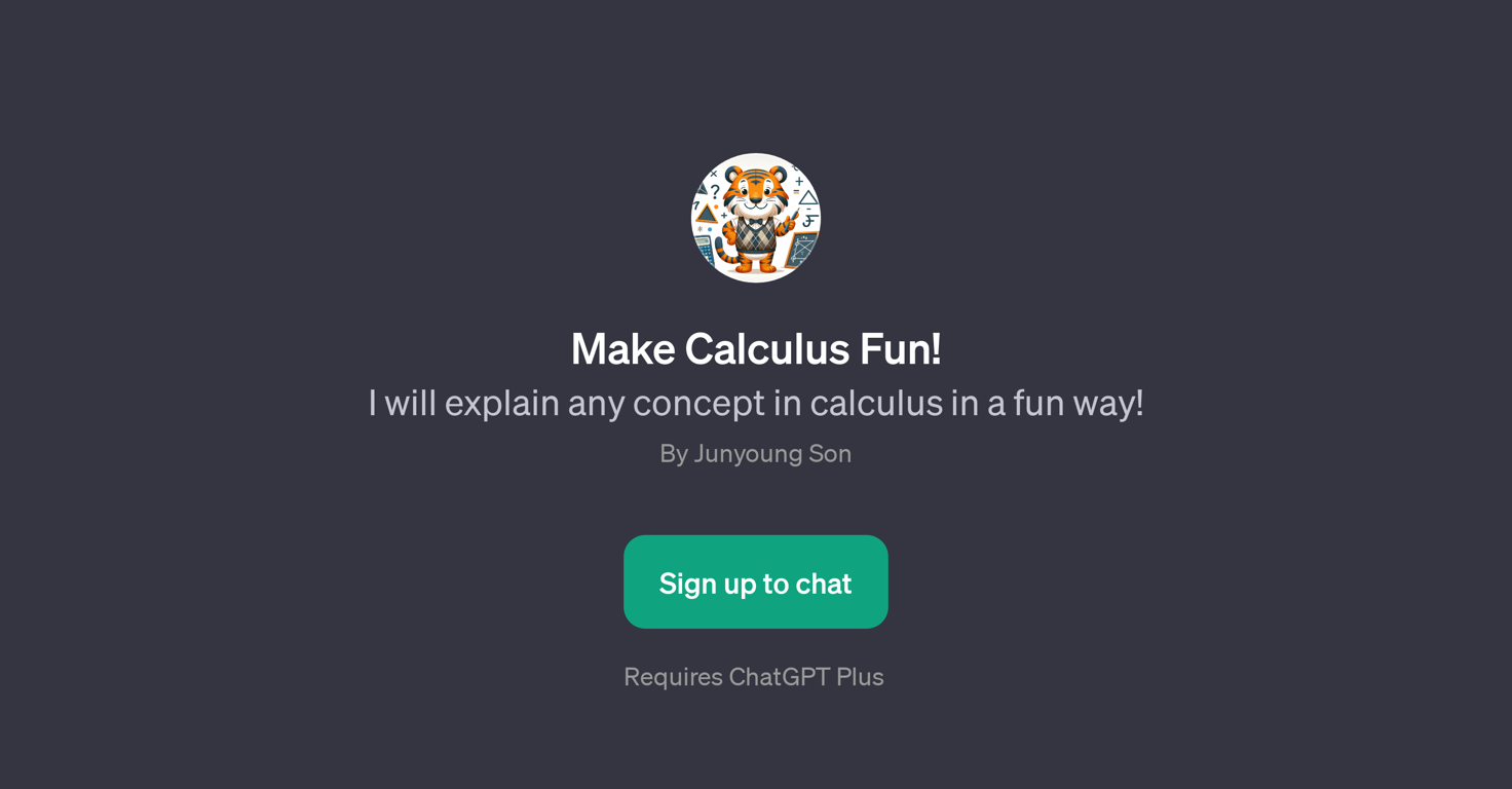 Make Calculus Fun website