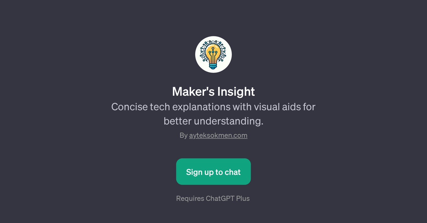 Maker's Insight website