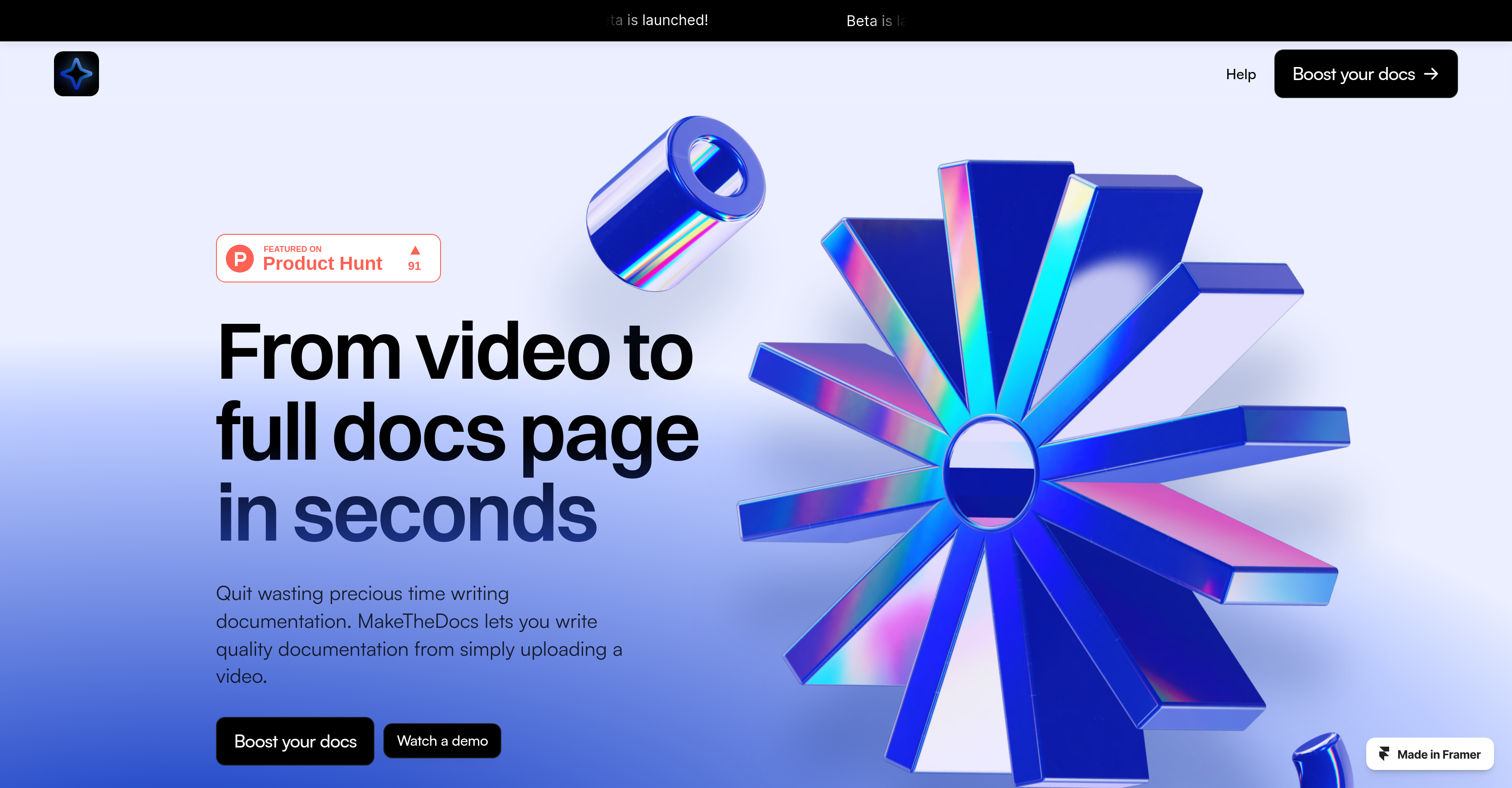 MakeTheDocs screenshot