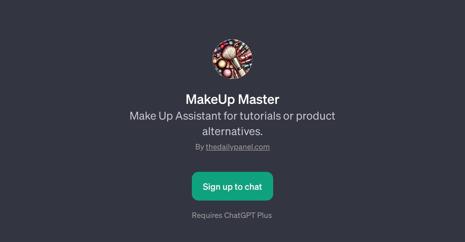 MakeUp Master website