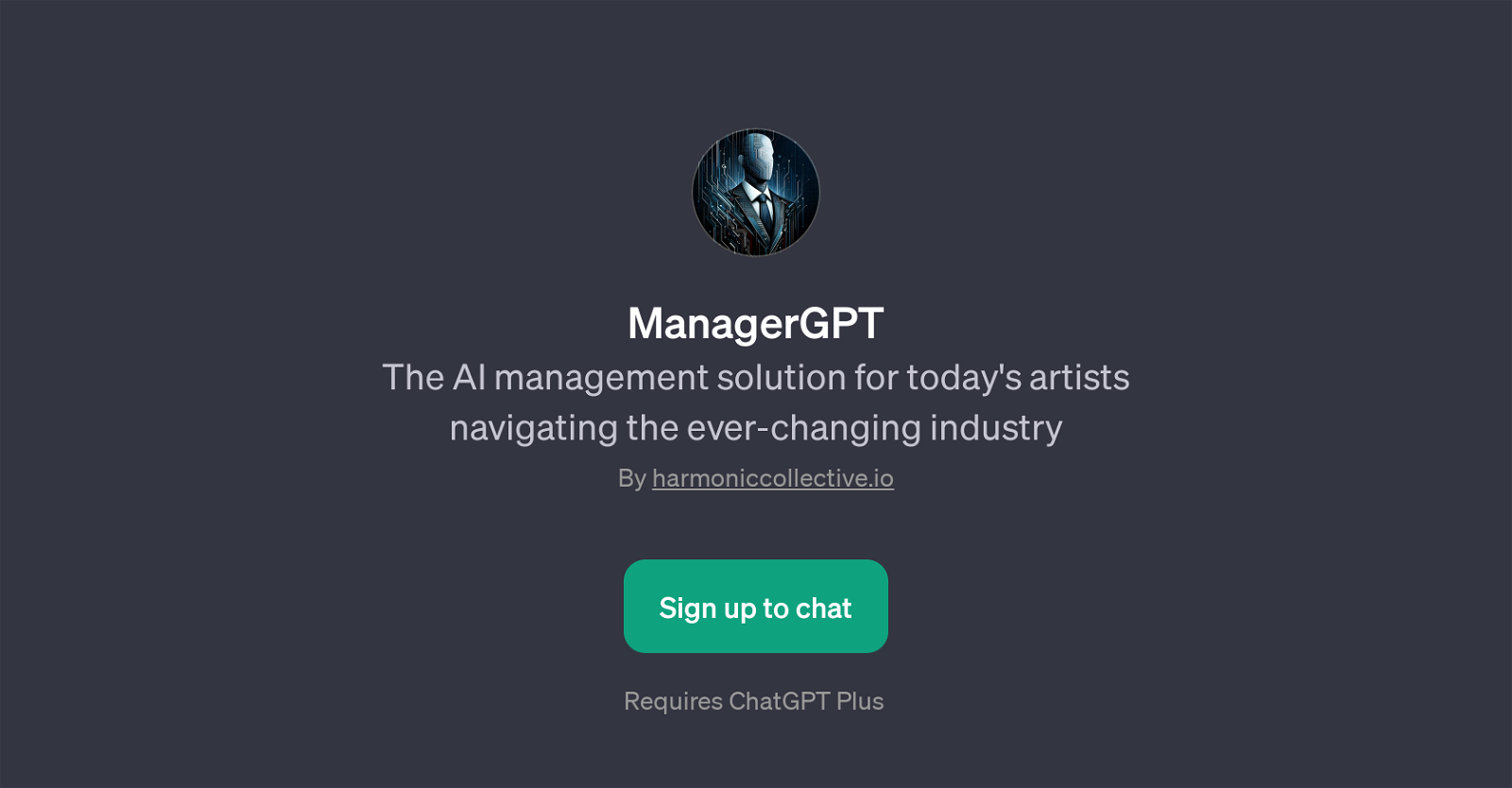 ManagerGPT website