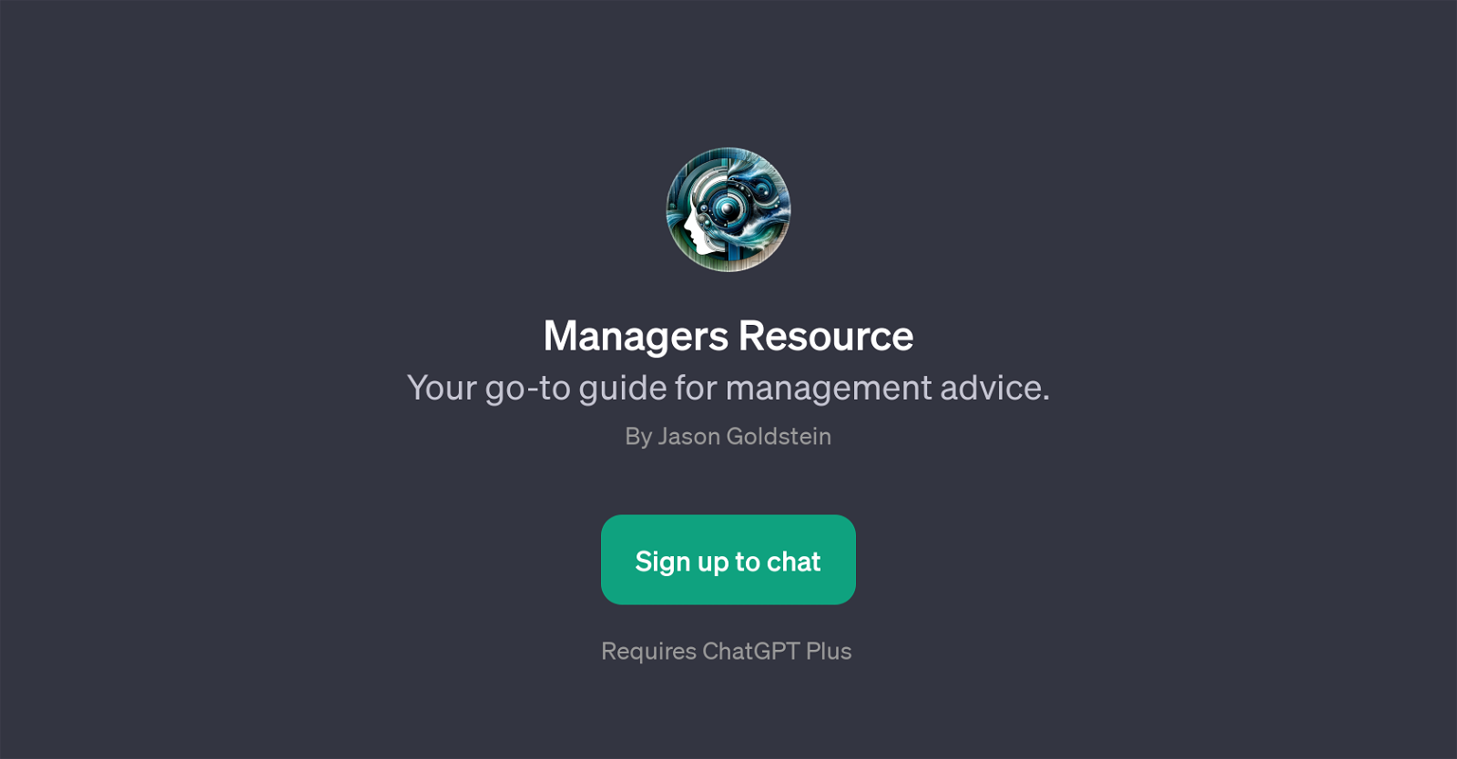Managers Resource website