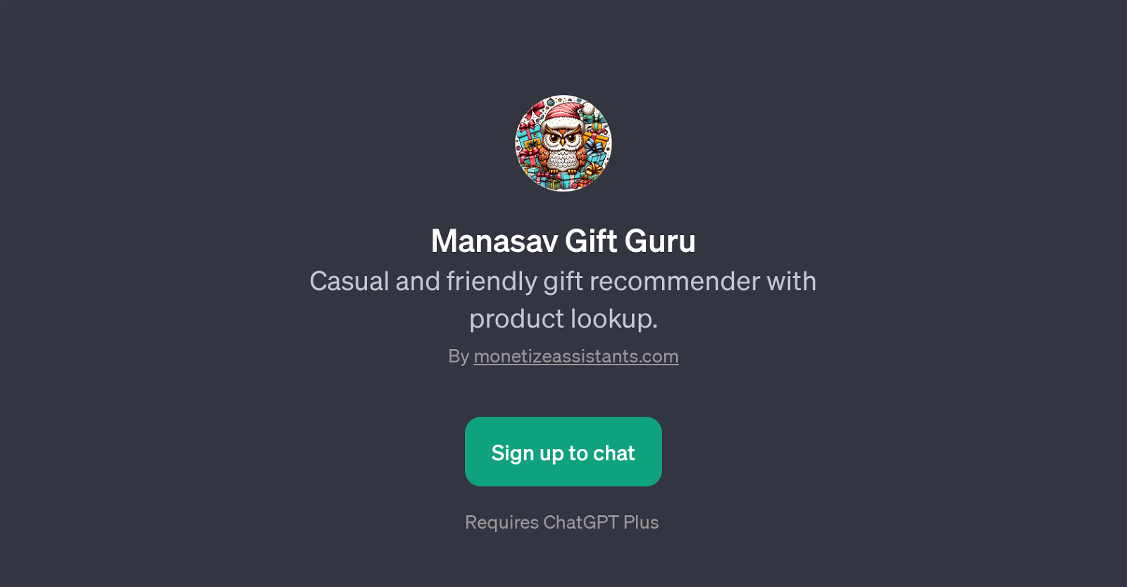 Manasav Gift Guru website