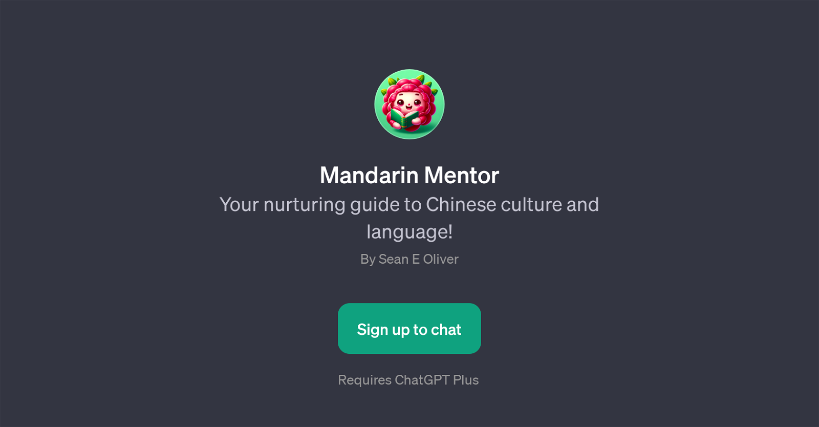 Mandarin Mentor website