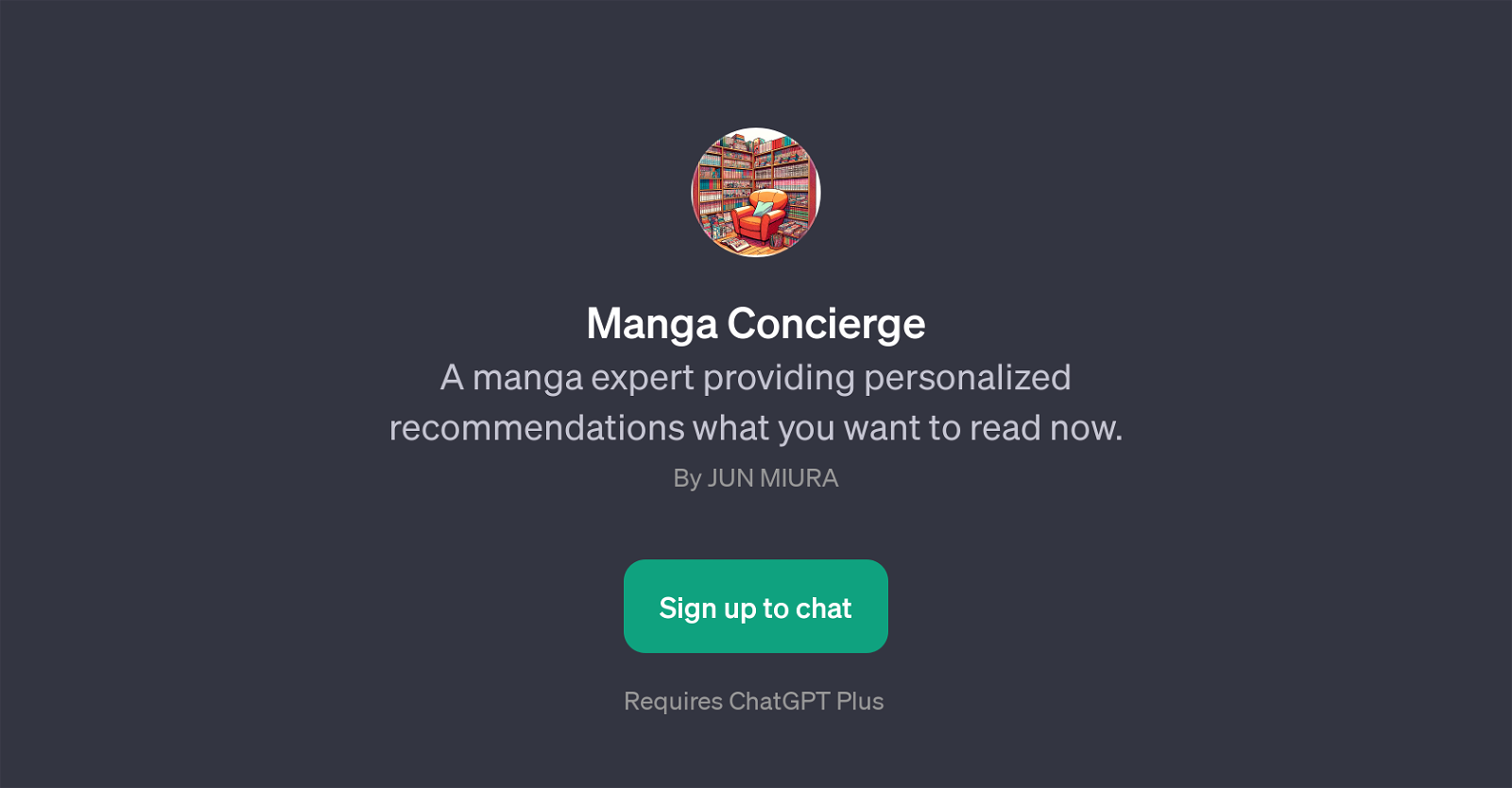 Manga Concierge website