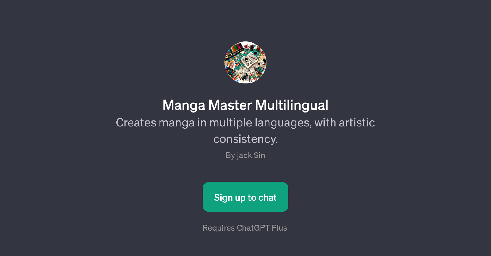 Manga Master Multilingual website
