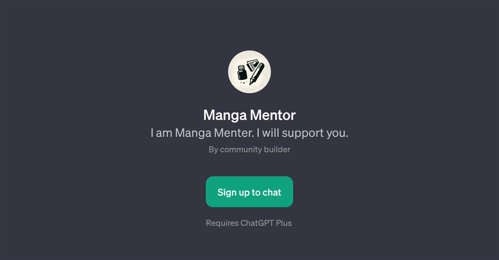 Manga Mentor website