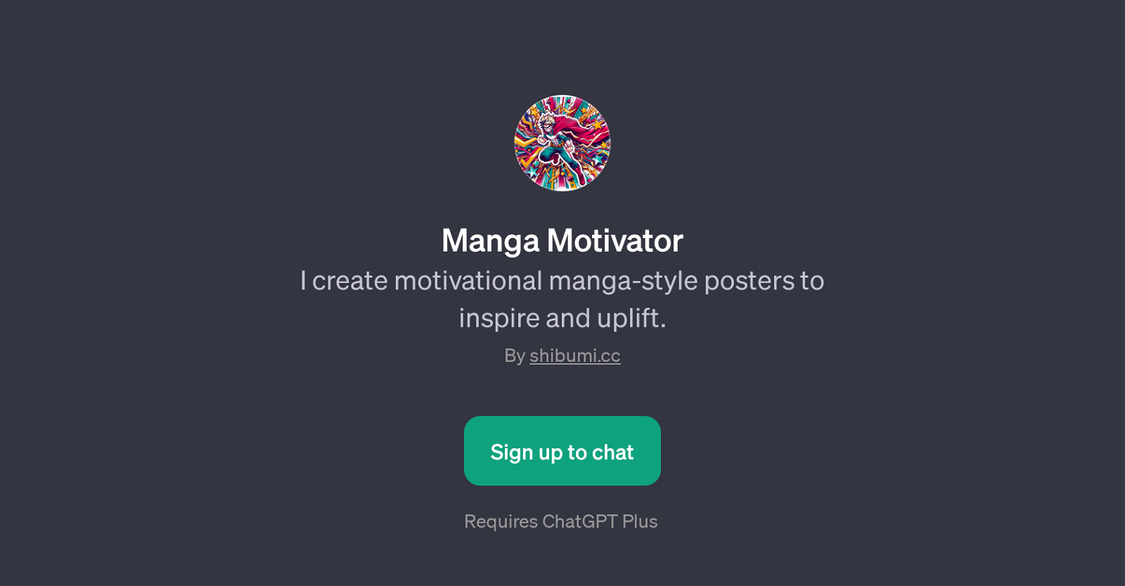 Manga Motivator website